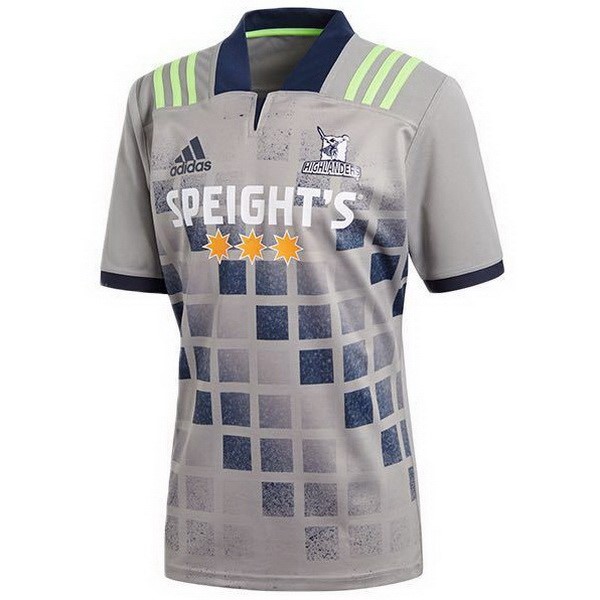 Camiseta de Entrenamiento Rugby Highlanders 2018 Gris